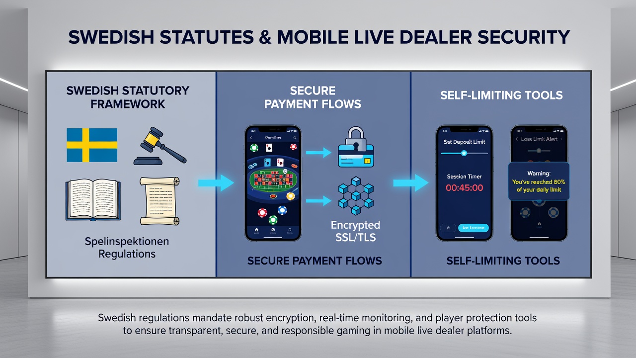 Mobile live dealer interface showing integrated payment and limit controls